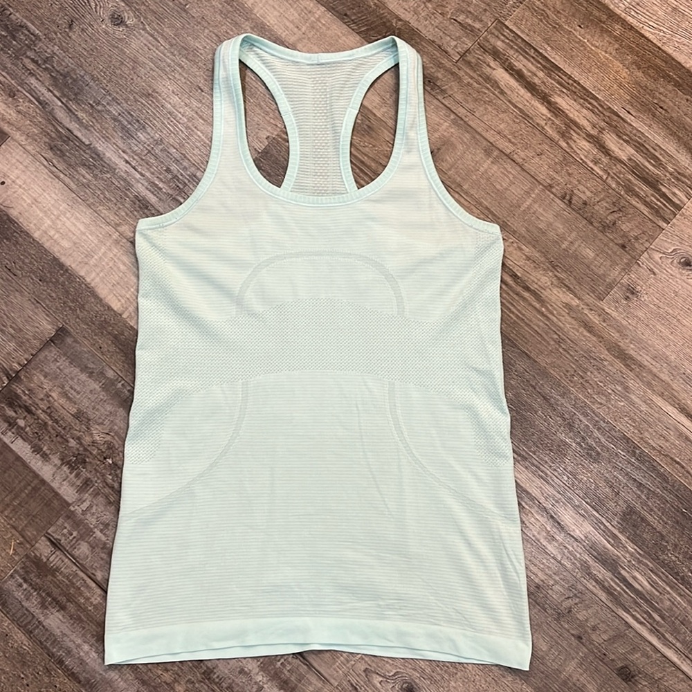 Lululemon Light Blue Swiftly Tank Top